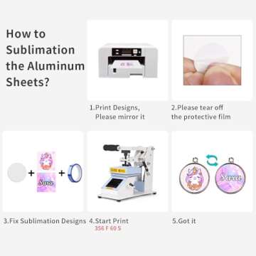 Customizable Sublimation Charms for Tumblers 20 Pack