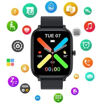 Waterproof Smart Watch for Men Women Fitness Tracker