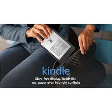 Amazon Kindle – Lightweight e-Reader with Exceptional Display