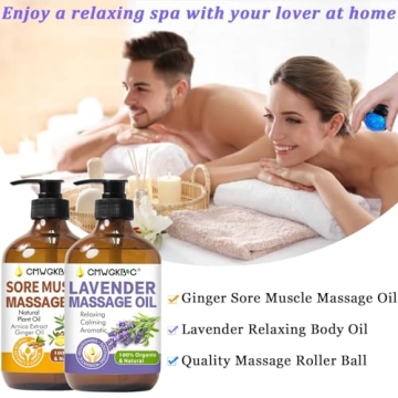 Ultimate Relaxing Massage Oil Gift Set for Couples