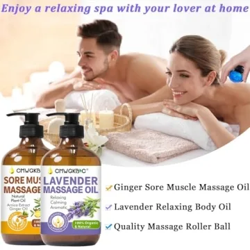 Ultimate Relaxing Massage Oil Gift Set for Couples