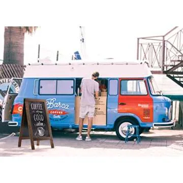 DAHAPYBOO 40"x20" Rustic Chalkboard Sandwich Board