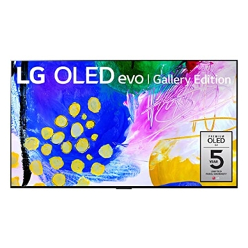LG 55-Inch Class OLED evo Gallery Edition G2 Series Alexa Built-in 4K Smart TV, 120Hz Refresh Rate, ...