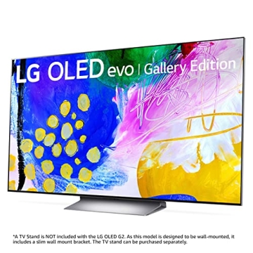 LG 55-Inch OLED G2 Series Smart TV with Voice Control