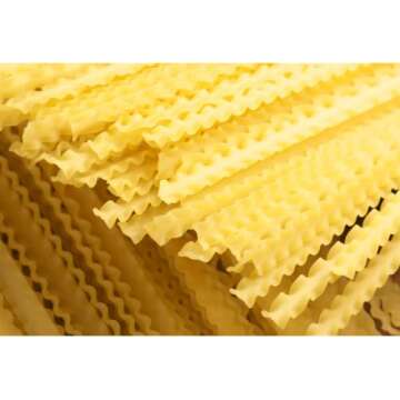 Mafaldine Italian Pasta di Gragnano | I.G.P. Protected | USDA Certified Organic | 17.6 Ounce | 500 G...