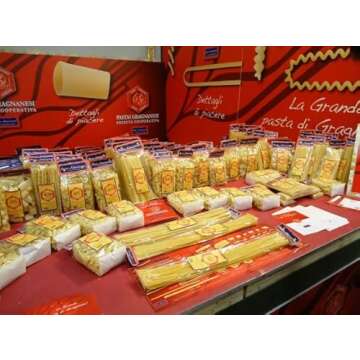 Mafaldine Italian Pasta di Gragnano | I.G.P. Protected | USDA Certified Organic | 17.6 Ounce | 500 Gram