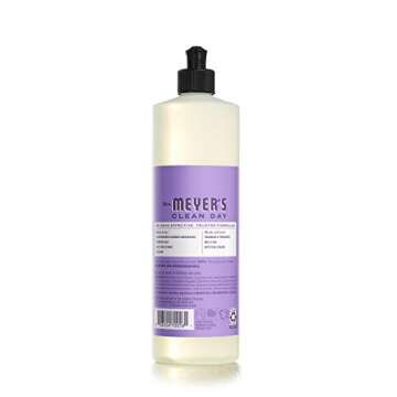 MRS. MEYER'S CLEAN DAY Liquid Dish Soap, Eco-Friendly Lilac Scent, 16 fl. oz.