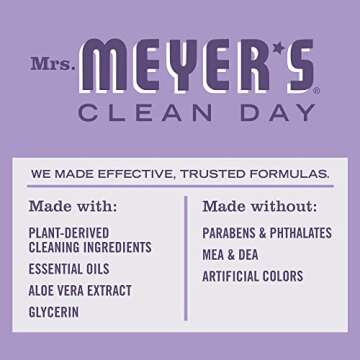 MRS. MEYER'S Lilac Dish Soap - Biodegradable Formula