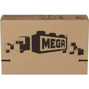 MEGA BLOKS Toddler Blocks Toy Set, Build ‘n Learn Table