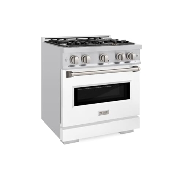 ZLINE 30 inch Classic Dual Fuel Range with 4 Burners