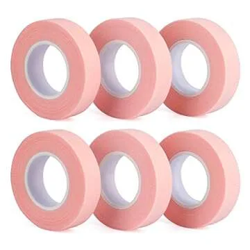 G2PLUS 6 Rolls PE Lash Tape for Extensions and Skin