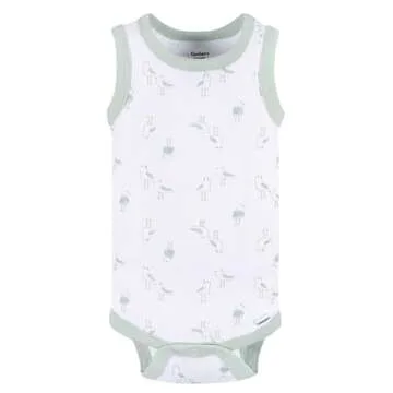 Gerber Multi-Pack Baby Boy's Sleeveless Bodysuits