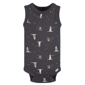 Gerber Multi-Pack Baby Boy's Sleeveless Bodysuits