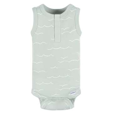 Gerber Multi-Pack Baby Boy's Sleeveless Bodysuits