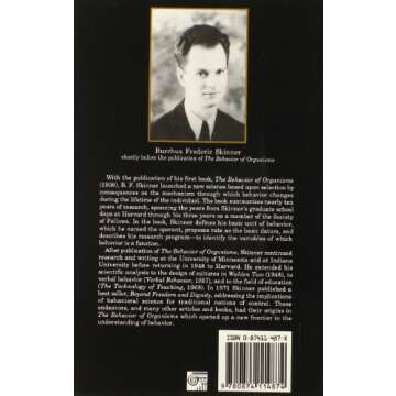 Behavior of Organisms (Official B. F. Skinner Foundation Reprint Series / paperback edition)