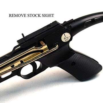 Powerful Pistol Crossbow with Scope and 39 Arrows