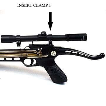 Powerful Pistol Crossbow with Scope and 39 Arrows