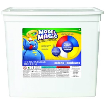 Crayola Model Magic Bucket – Fun Air Dry Clay for Kids