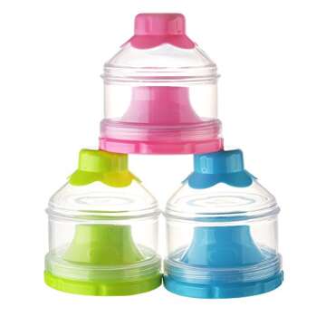 Accmor Baby Formula Dispenser - Secure, Portable, BPA-Free!