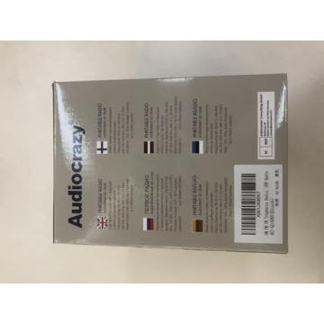 Multi-Band Portable Radio with Precise Tuning and AUX