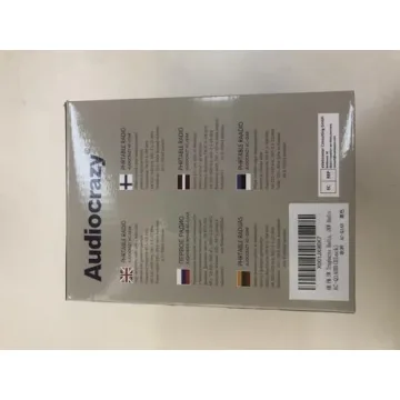 Multi-Band Portable Radio with Precise Tuning and AUX