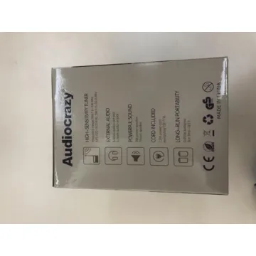 Multi-Band Portable Radio with Precise Tuning and AUX