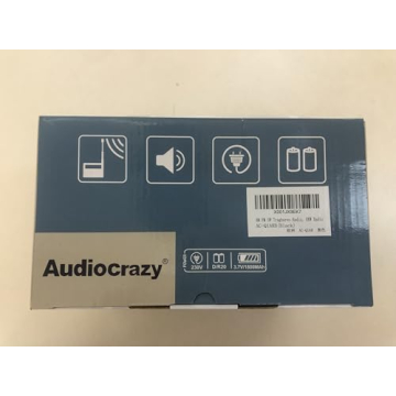 Multi-Band Portable Radio with Precise Tuning and AUX