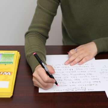 Really Good Stuff Writing Process 4-Pocket Laminated Student Folders, 9.5" by 12" (Set of 12) - Keep...