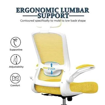 Mimoglad Ergonomic Office Chair with Adjustable Features