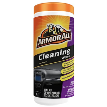 Armor All Car Interior Cleaner Wipes, Car Interior Cleaning Wipes for Dirt and Dust in Cars, Trucks ...