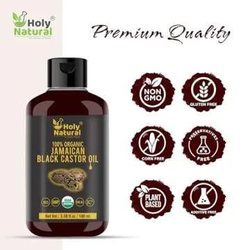 Organic Jamaican Black Castor Oil - Pure & Handmade