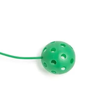 Champion Sports Skip Ball Ankle Toy for Kids, Pack of 6, Assorted Colors - Durable Hopper / Swingball Set with 18-Inch Cord, 5.5-Inch Diameter Ankle Ring - Fun Jumper and Exercise Equipment