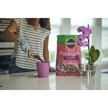 Miracle-Gro Orchid Potting Mix Coarse Blend 8qt 2-Pack