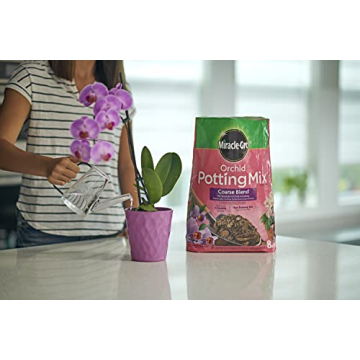 Miracle-Gro Orchid Potting Mix Coarse Blend 8qt 2-Pack