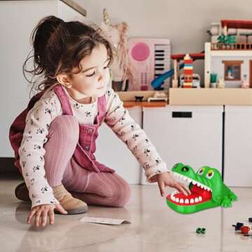 Starspuff Crocodile Teeth Games Dinosaur Biting Finger Game Funny Toys Kids Games