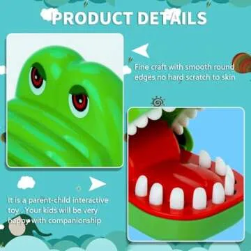 Starspuff Crocodile Teeth Games Dinosaur Biting Finger Game Funny Toys Kids Games