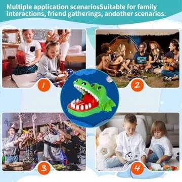 Starspuff Crocodile Teeth Games Dinosaur Biting Finger Game Funny Toys Kids Games