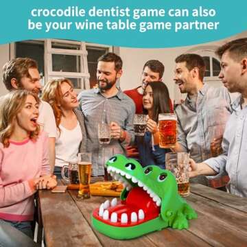 Starspuff Crocodile Teeth Games Dinosaur Biting Finger Game Funny Toys Kids Games