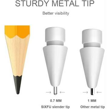 Upgrade Your Apple Pencil with Quality Replacement Tips