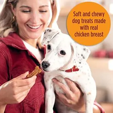 Milk-Bone Soft & Chewy Dog Treats, Chicken Recipe, 25 Oz