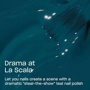 OPI Nail Lacquer Drama at La Scala Dark Blue Polish