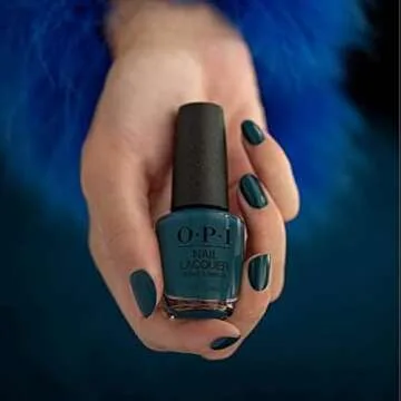 OPI Nail Lacquer Drama at La Scala Dark Blue Polish