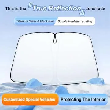 Toyota Camry Windshield Sun Shade - Heat Protection