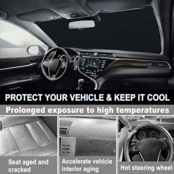 Toyota Camry Windshield Sun Shade - Heat Protection