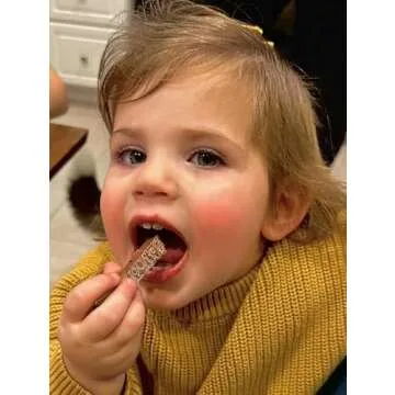 Edible Chocolate Birthday Candles Set of 3 with Sprinkles