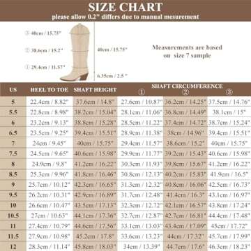 iiimmu Cowgirl Boots Women Knee High Boots Pointed Toe and Block Heel Cowboy Suede Boots with Embroidered, Blue Size 9