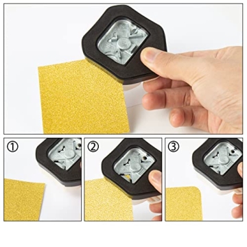 QIQQIKIN 3-in-1 Corner Rounder Punch for Crafters and More