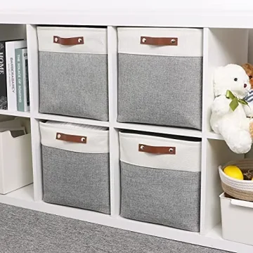 Stylish 13 Inch Storage Cubes Baskets for Easy Organization