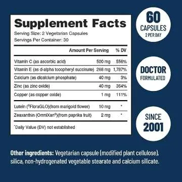 AREDS 2 Select Eye Vitamins for Optimal Eye Health