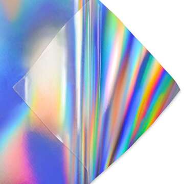 TECKWRAP Holographic Heat Transfer Vinyl for Custom Apparel